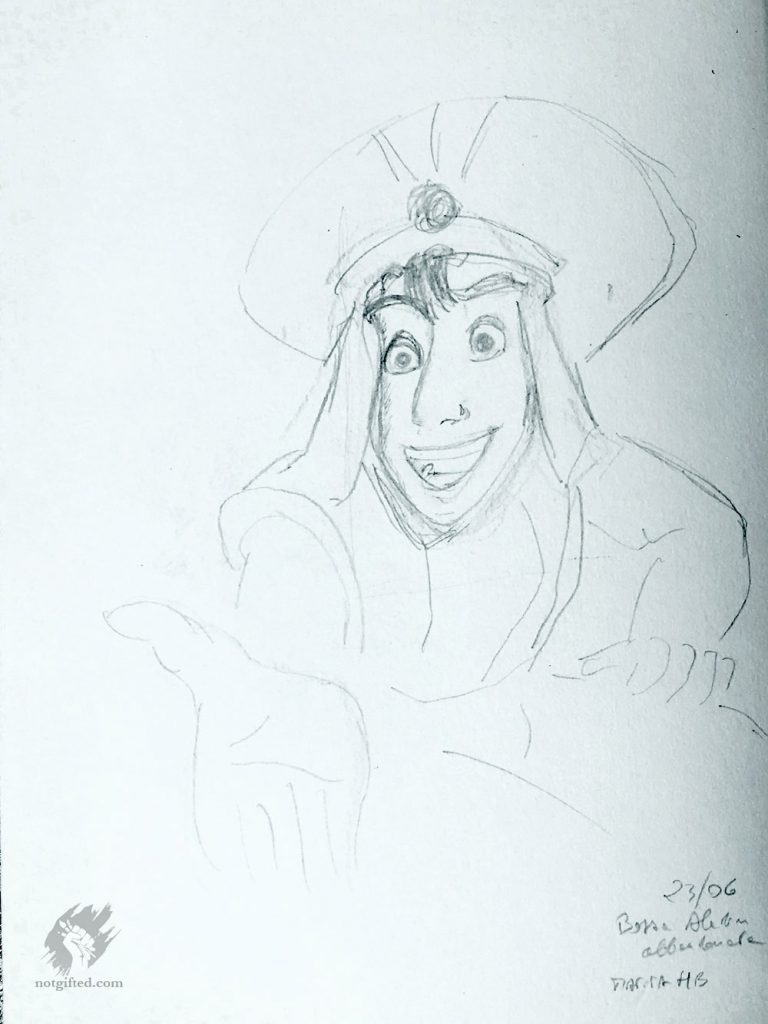 Ugly Aladdin sketch