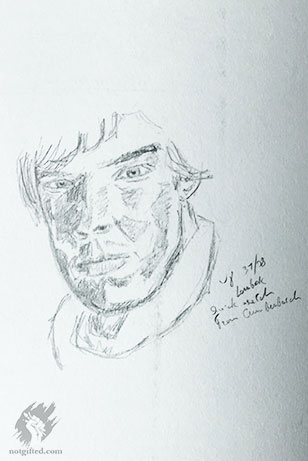 Benedict Cumberbatch sketch