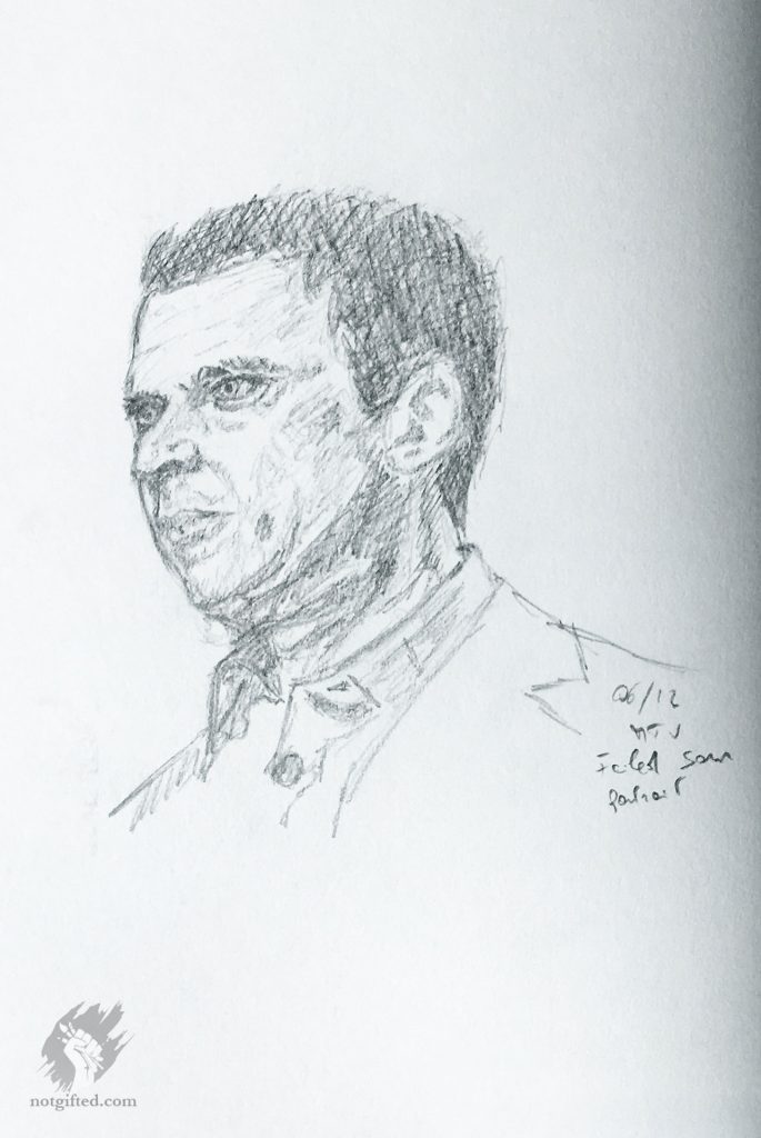 Sam Harris sketch 