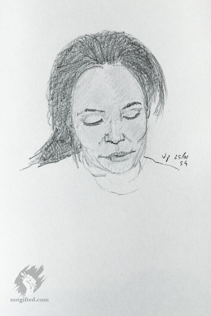 Woman sketch