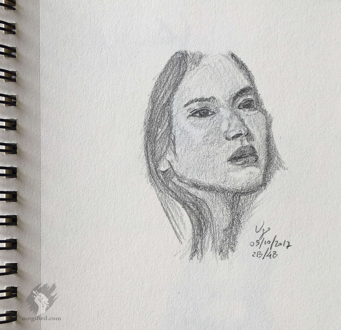 Song Hye-kyo drawing - NotGifted